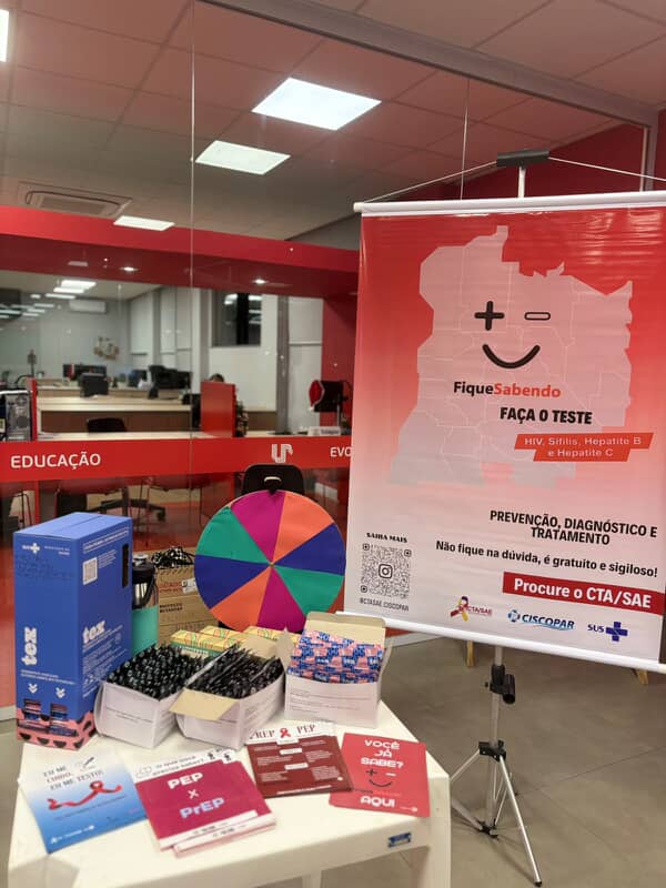 CTA leva ações de prevenção à saúde às universidades FAG e UNIPAR